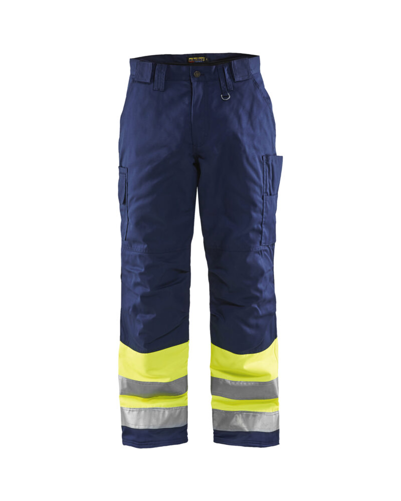 Blåkläder High Vis winterwerkbroek 1862 - voorkant