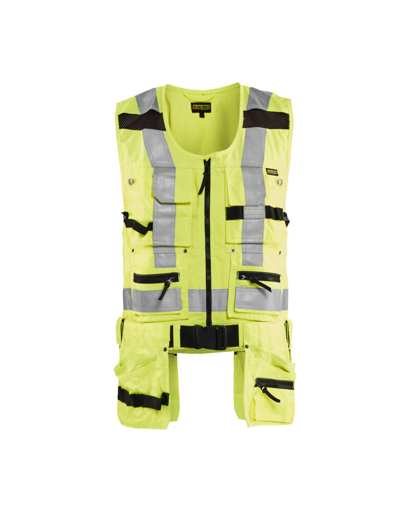 Blåkläder Werkvest High Vis 3032 - High Vis Geel voorkant