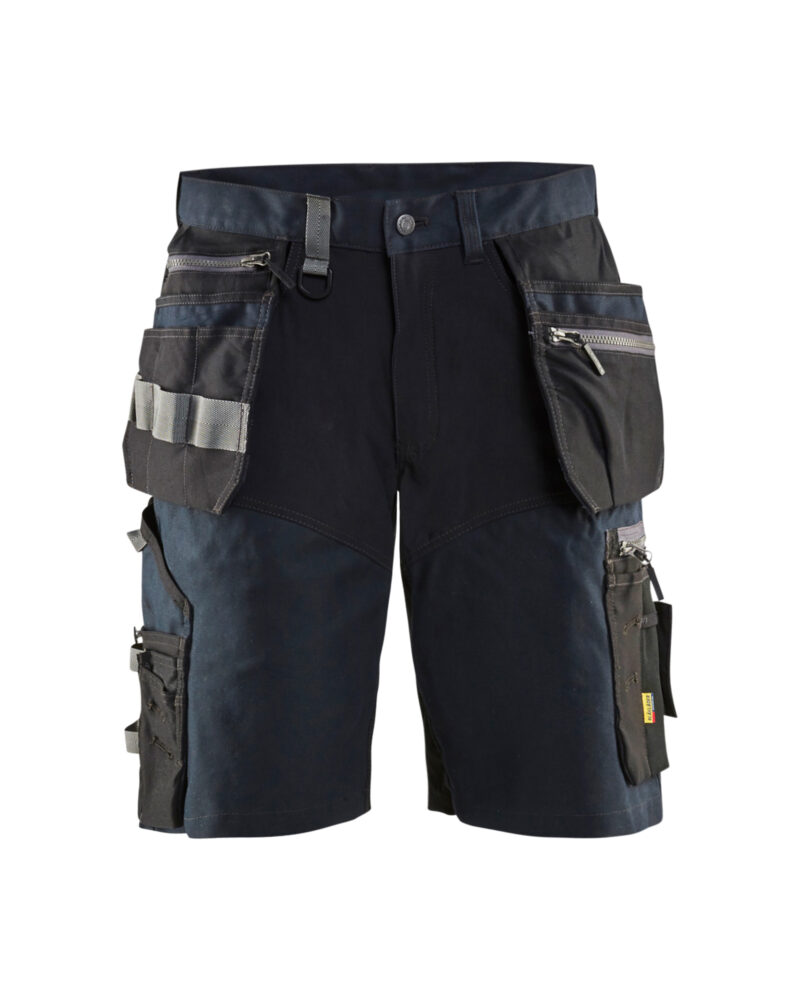 Blåkläder Short met stretch en gereedschapszakken 15981343 - voorkant