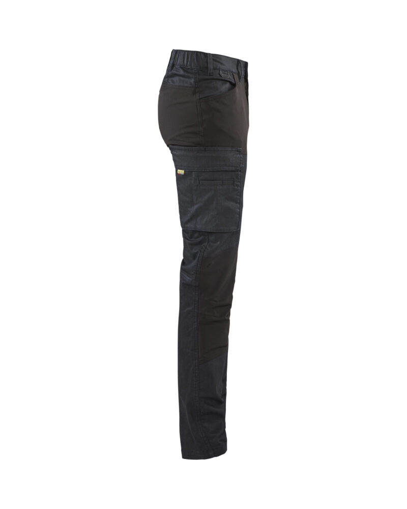 Blåkläder Service werkbroek denim stretch 1457 - zijkant