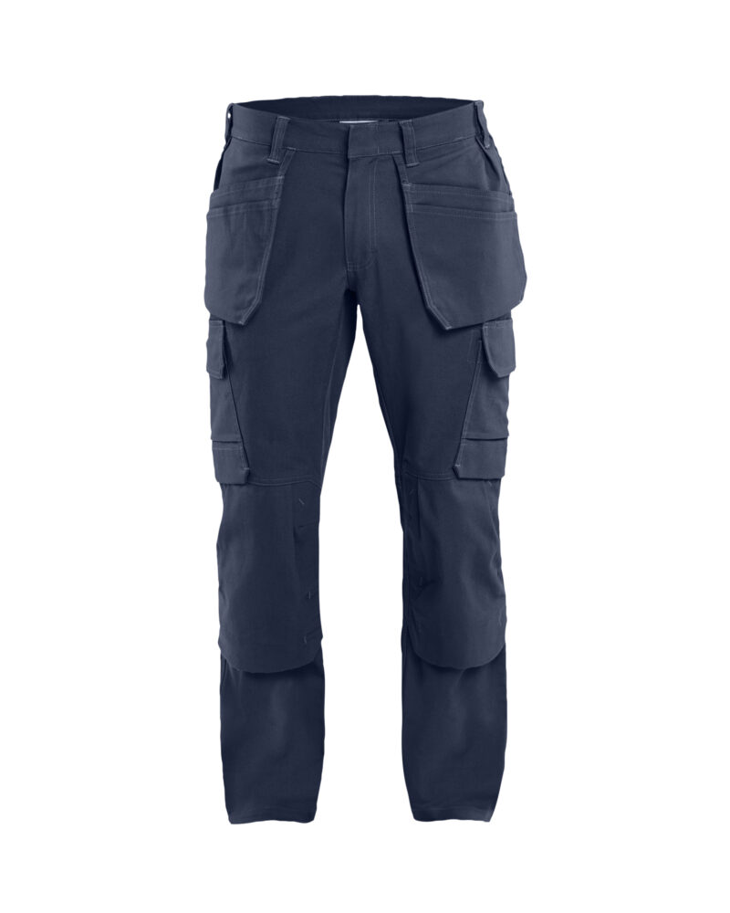 Blåkläder Industrie werkbroek stretch met gereedschapszakken 1463 - voorkant