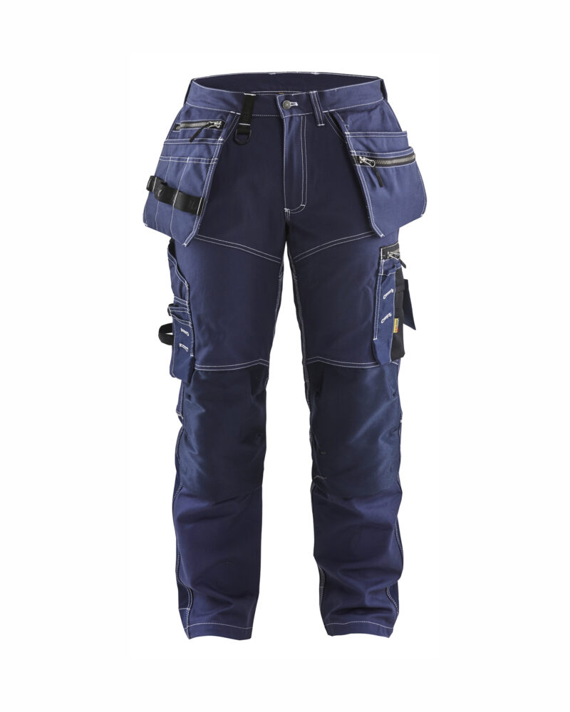 Blåkläder Werkbroek met stretch en gereedschapszakken katoen 1790 - voorkant