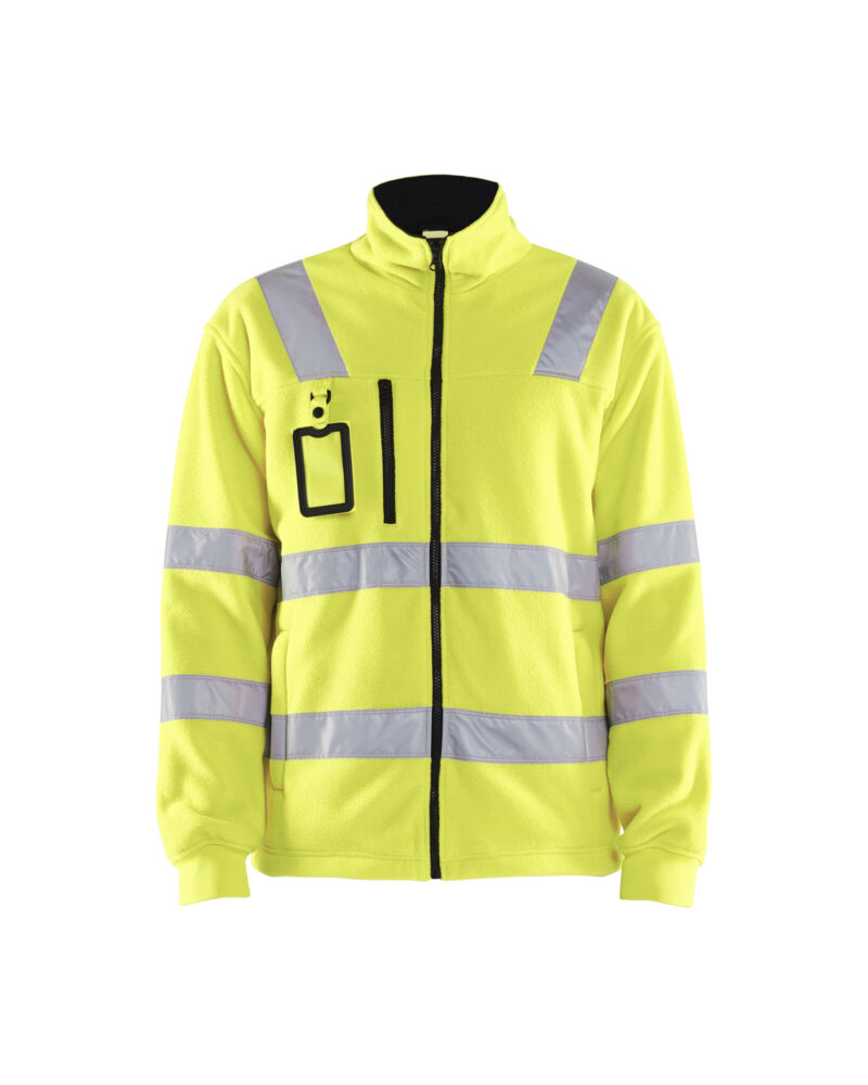 Blåkläder Fleecejas High Vis 4853 - High Vis Geel voorkant