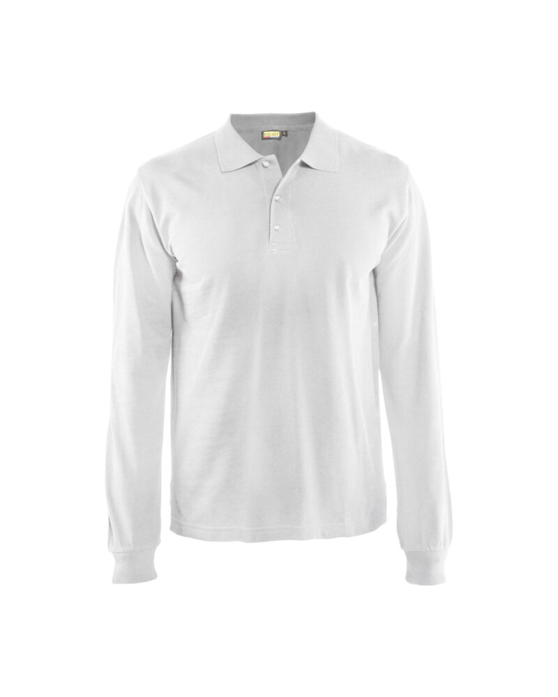 Blåkläder Poloshirt Lange Mouw 3388 - Wit