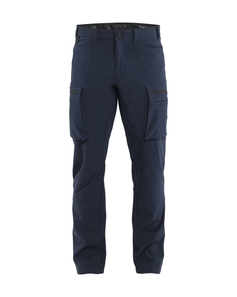 Blåkläder Service werkbroek softshell 1477 - voorkant