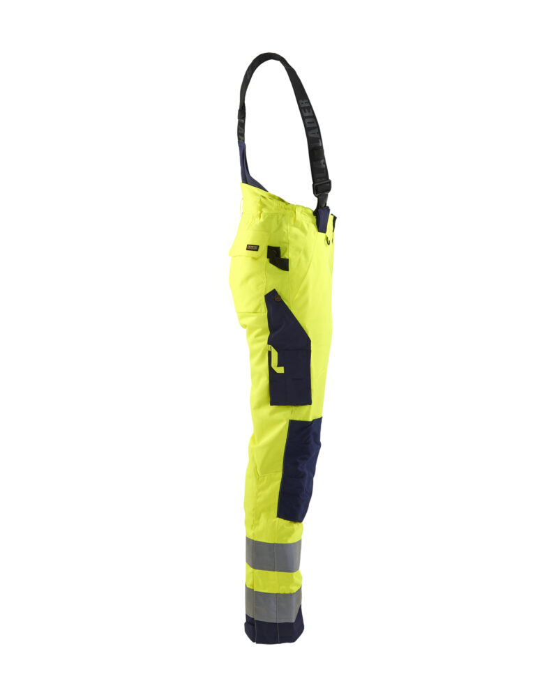 Blåkläder Dames High Vis winterwerkbroek 7885 - zijkant