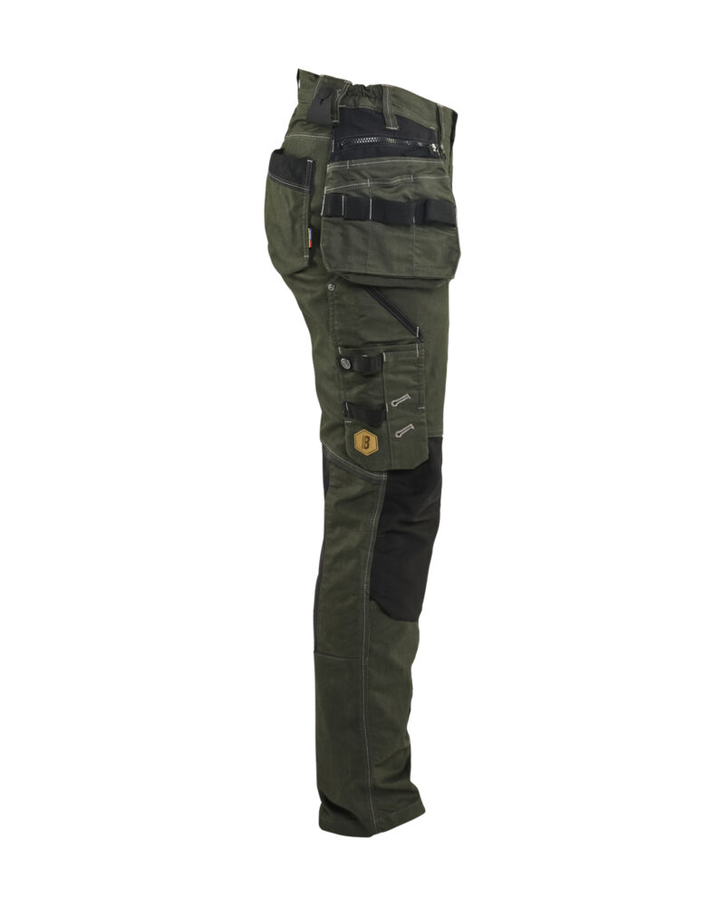 Blåkläder Dames Werkbroek denim stretch X1900 7990 - zijkant