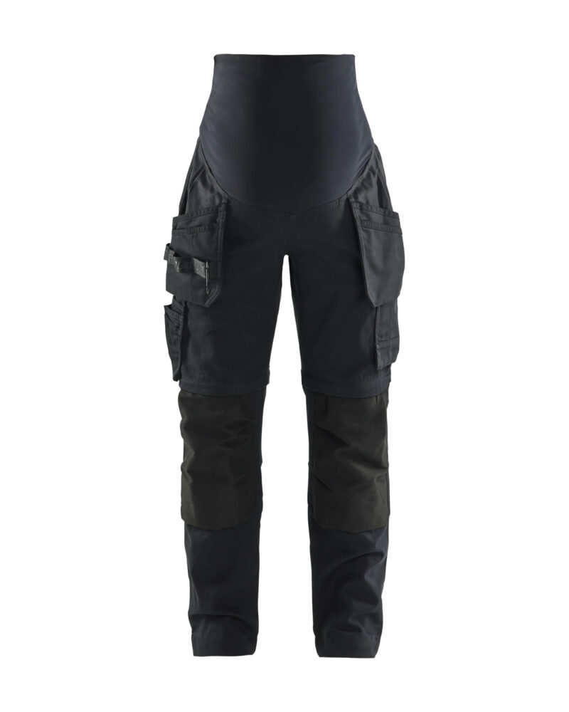 Blåkläder Ambacht Zwangerschapsbroek Zip-Off 7103 - voorkant