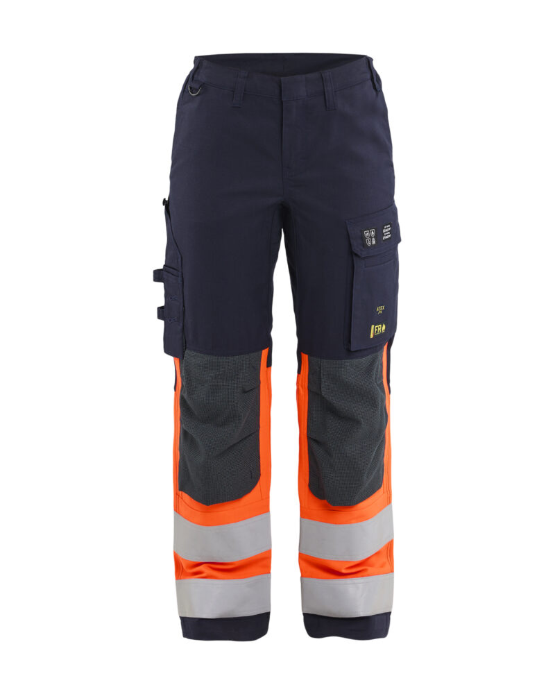 Blåkläder Dames Multinorm werkbroek stretch inherent 7187 - voorkant