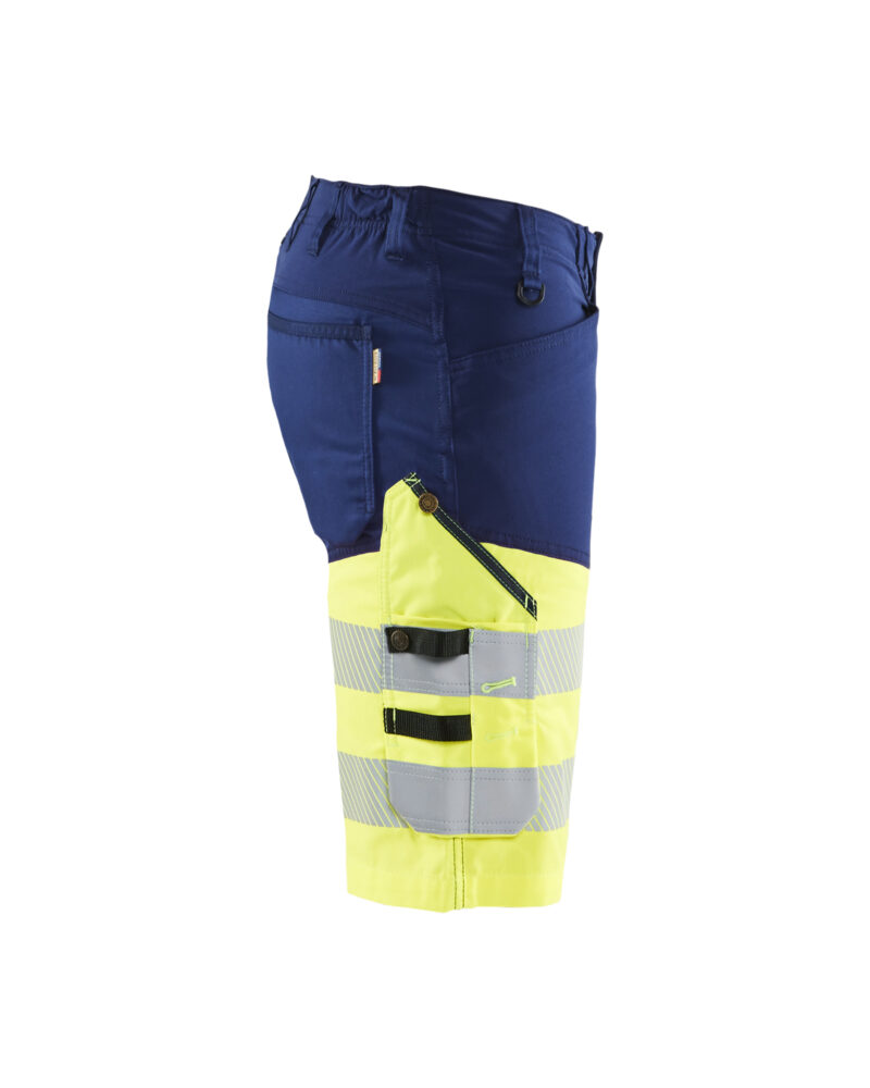Blåkläder High Vis Short met stretch 1541 - zijkant