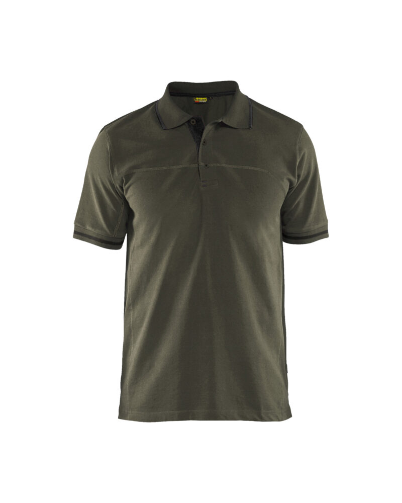 Blåkläder Poloshirt 3389 - Groen / Zwart