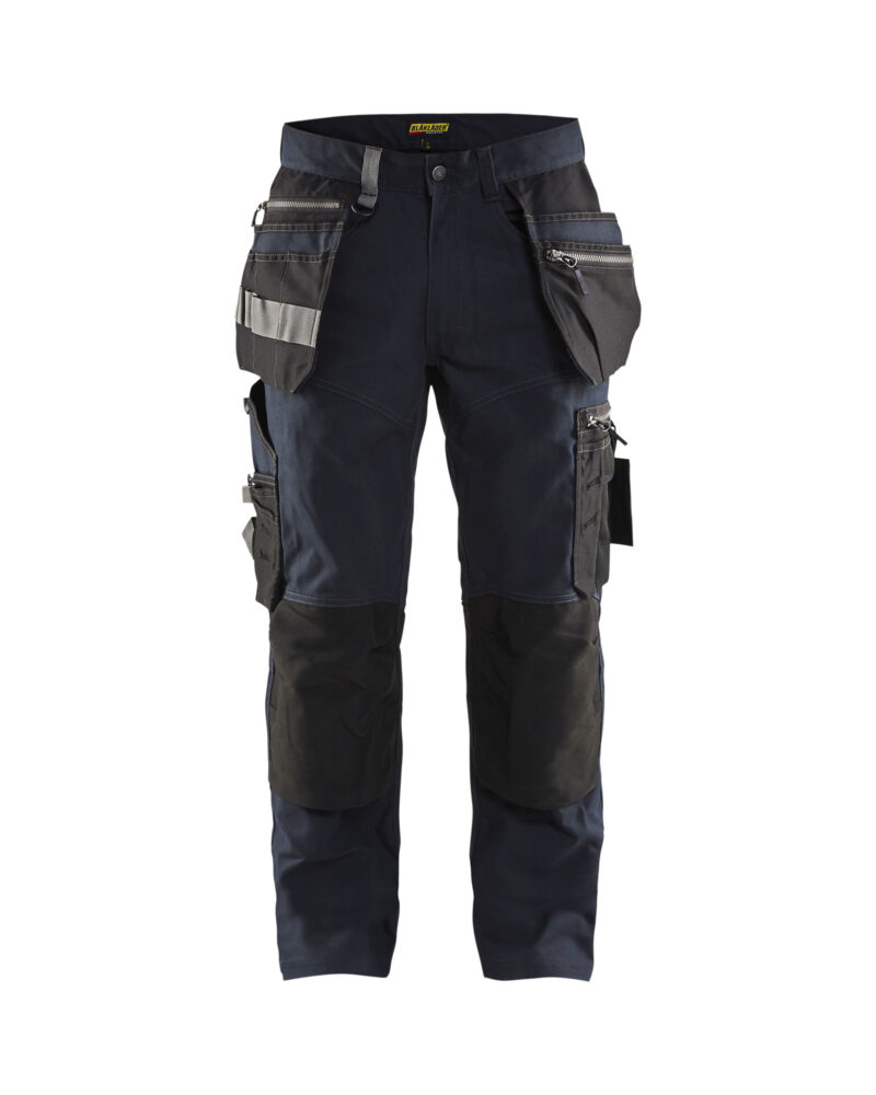 Blåkläder Werkbroek met stretch en gereedschapszakken 1590 - voorkant