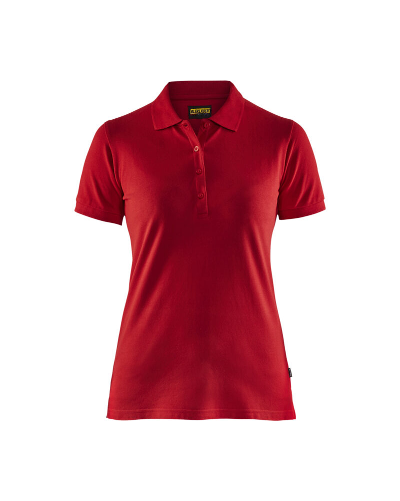 Blåkläder Dames Piqué Polo 3307 - Rood