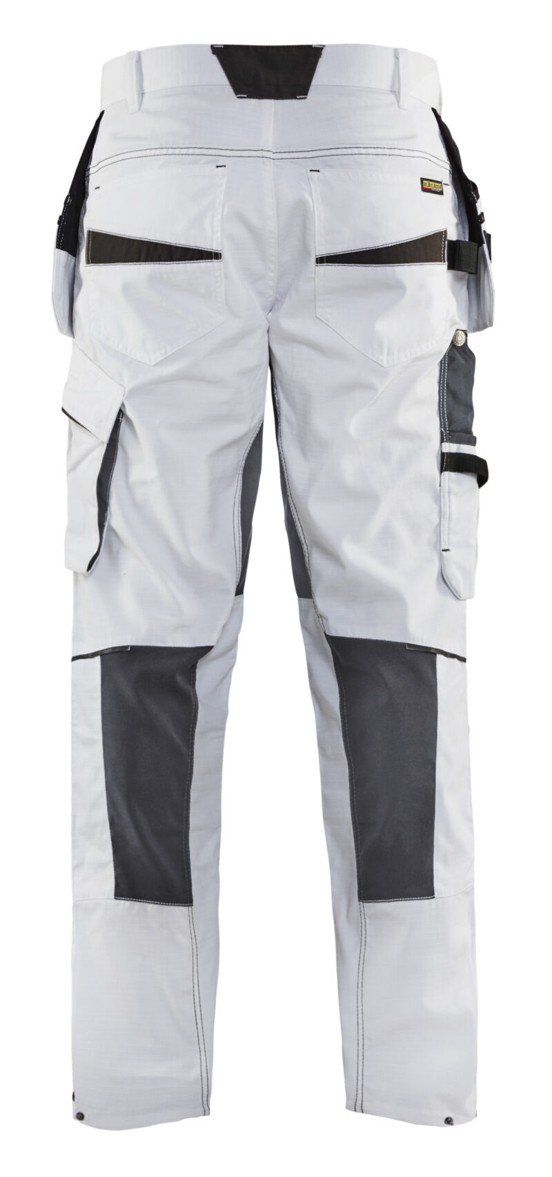 Blåkläder Schildersbroek met stretch en gereedschapszakken 1096 - Wit/Donkergrijs