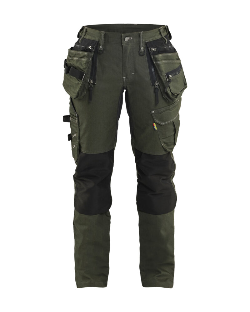 Blåkläder Dames Werkbroek denim stretch X1900 7990 - voorkant