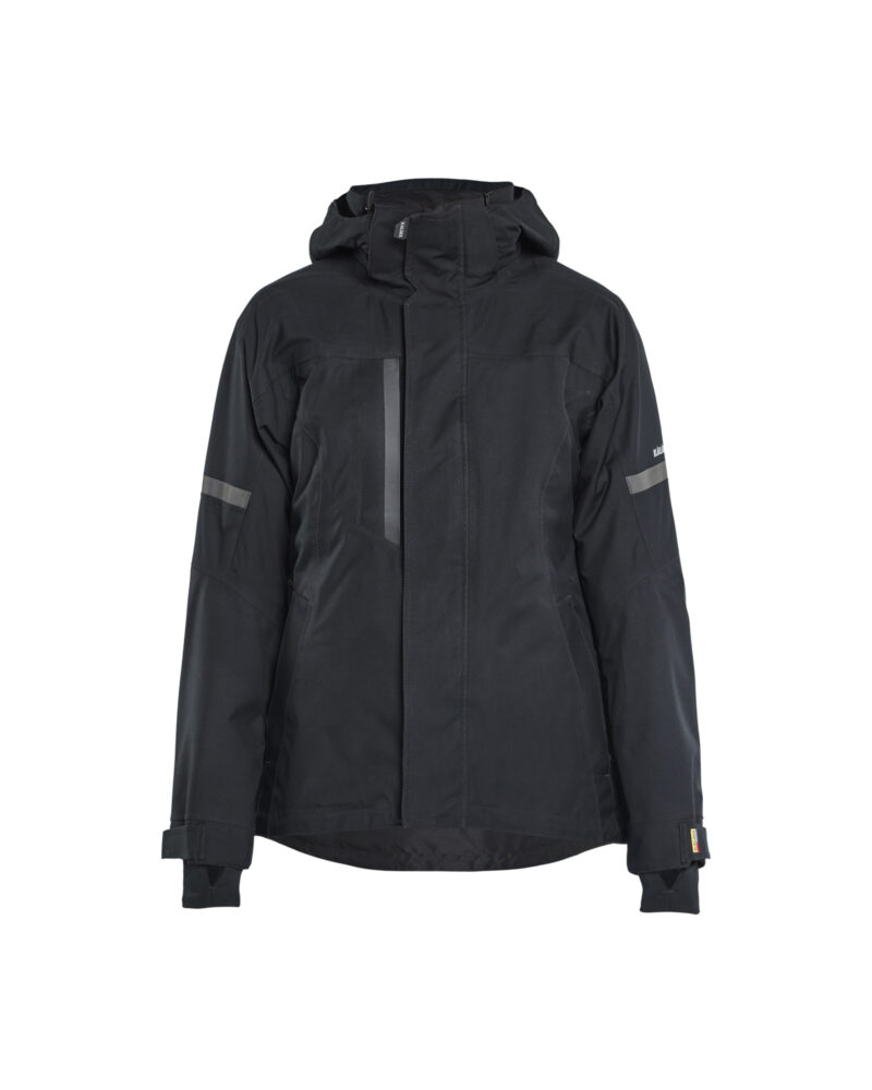 Blåkläder Dames shell jack 4908 - Zwart voorkant