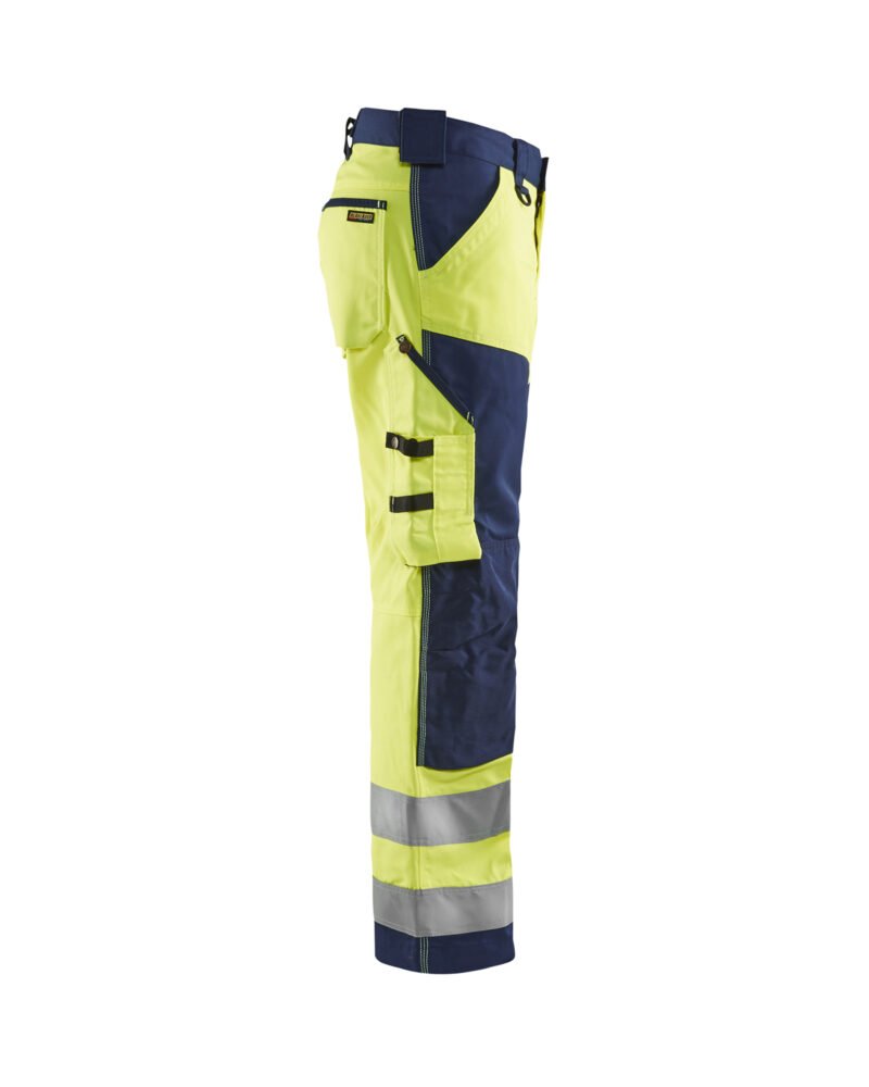 Blåkläder High Vis Werkbroek 1566 - zijkant