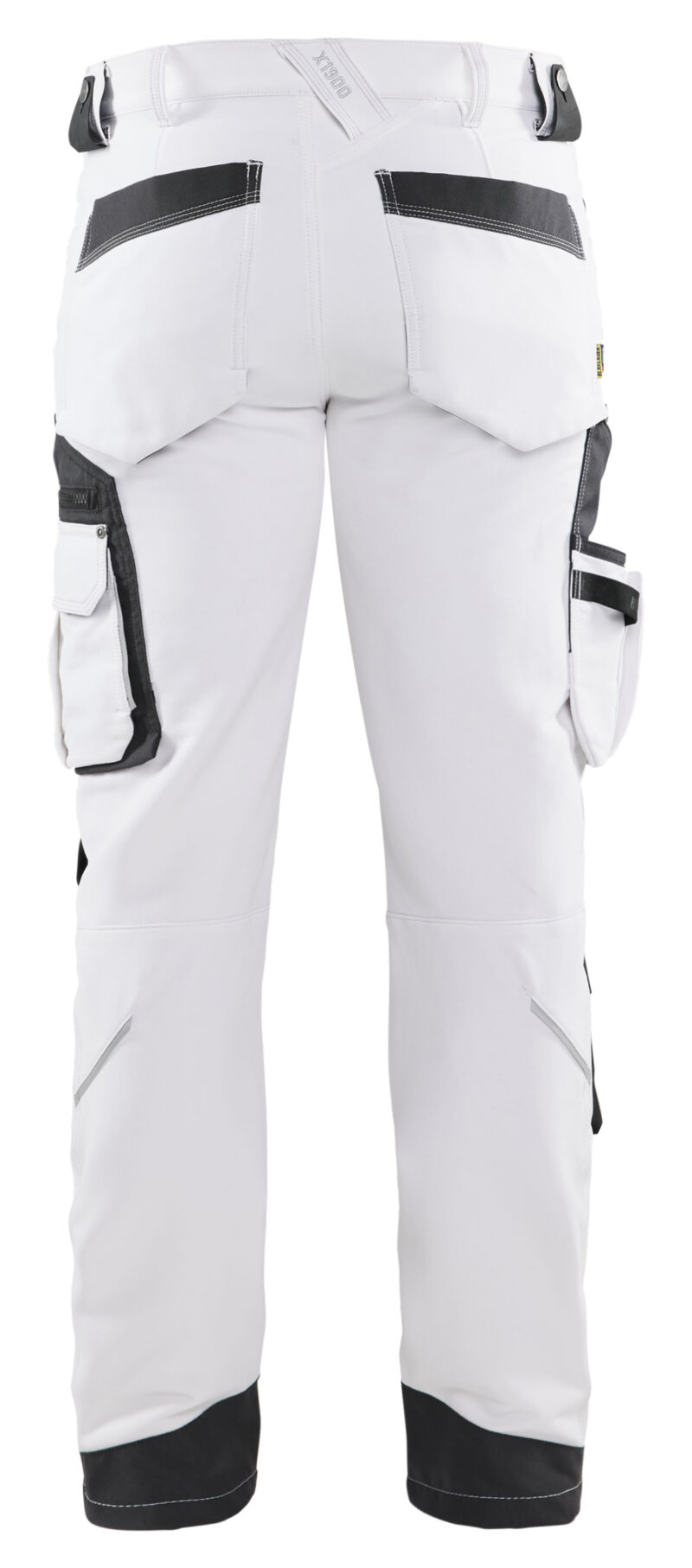 Blåkläder Schildersbroek 4-weg stretch 1089 - Wit/Donkergrijs
