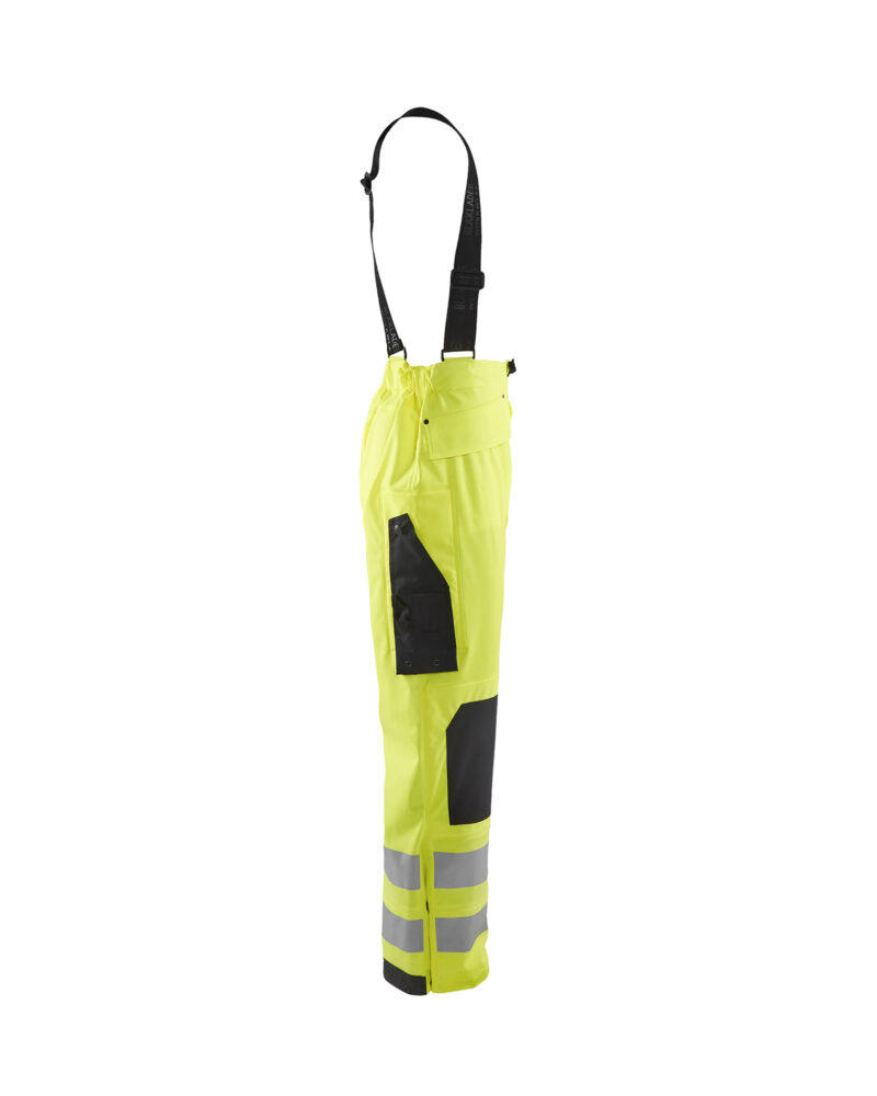 Blåkläder High Vis Regenbroek Level 2 1302 - zijkant