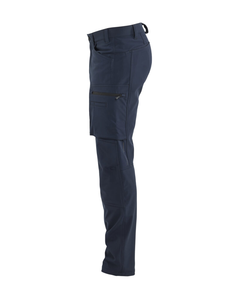 Blåkläder Service werkbroek softshell 1477 - zijkant