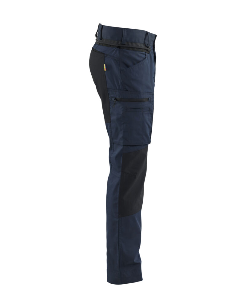 Blåkläder ToolRig™ service werkbroek stretch 1453 - zijkant