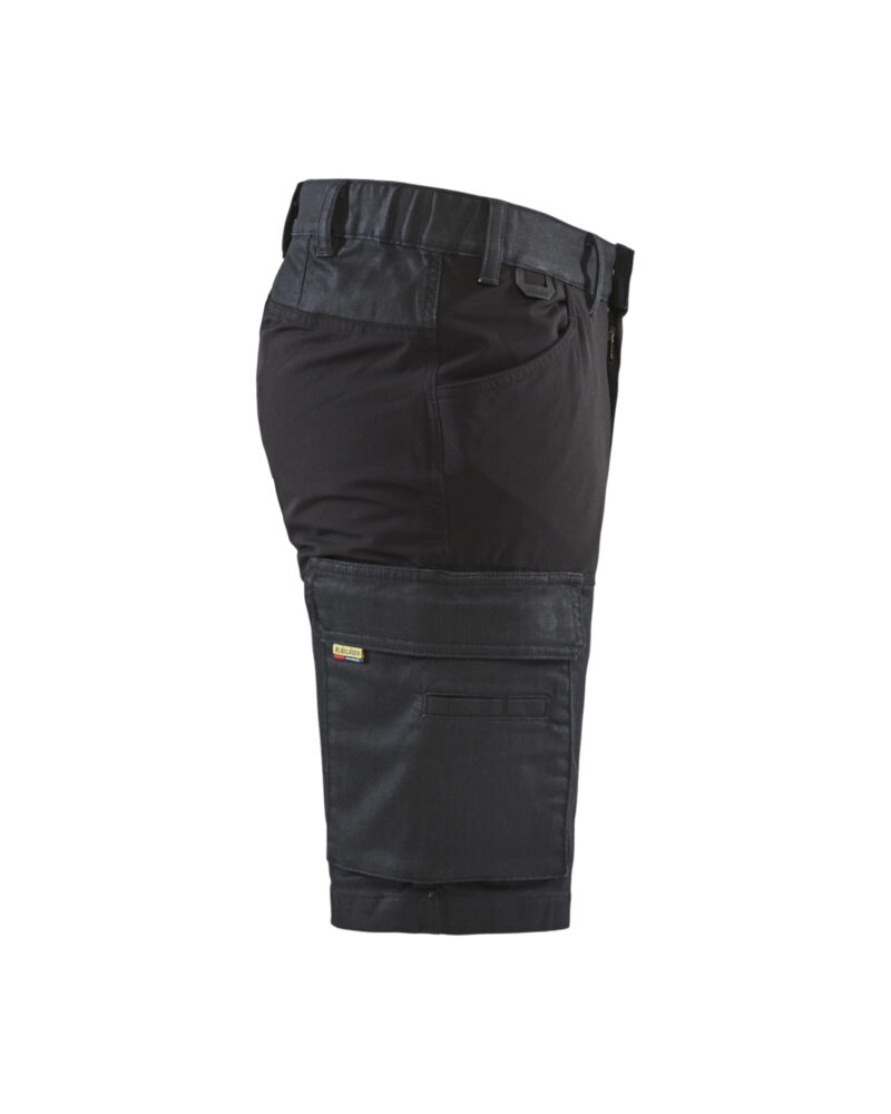 Blåkläder Service short denim stretch 1437 - zijkant