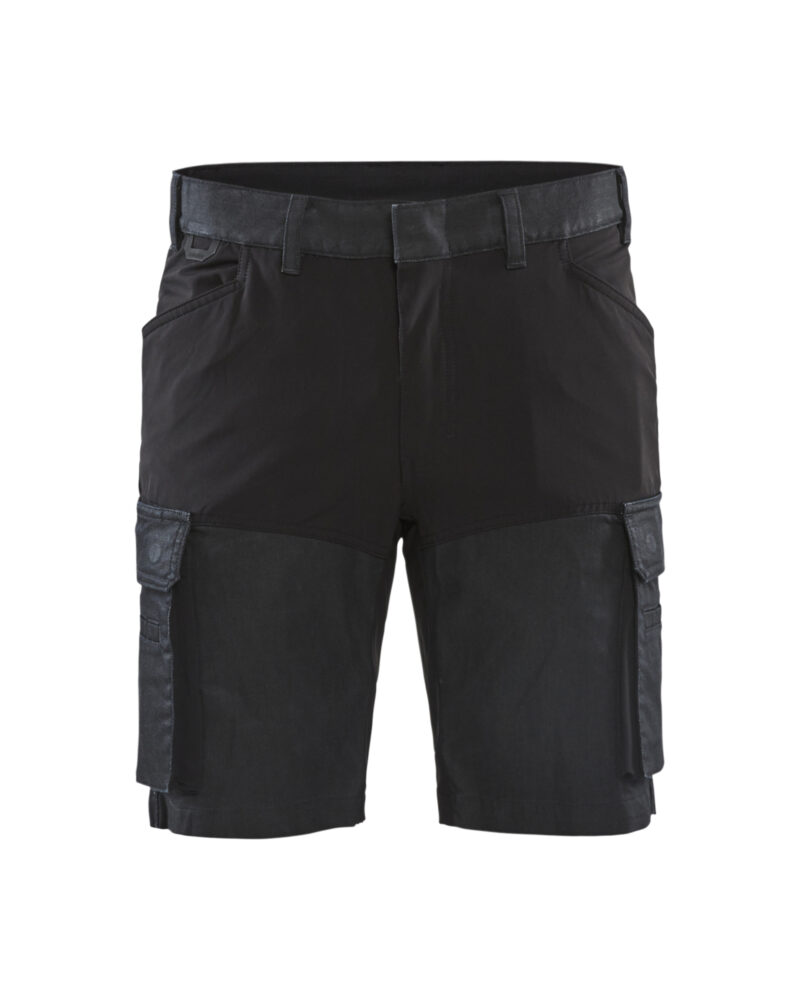 Blåkläder Service short denim stretch 1437 - voorkant