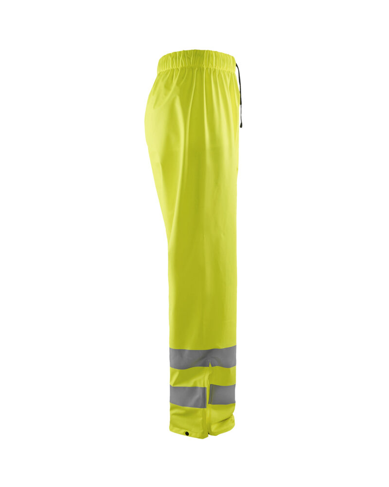 Blåkläder Regenbroek High Vis LEVEL 1 1384 - zijkant