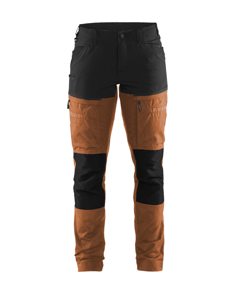 Blåkläder Dames Service werkbroek stretch 7166 - voorkant
