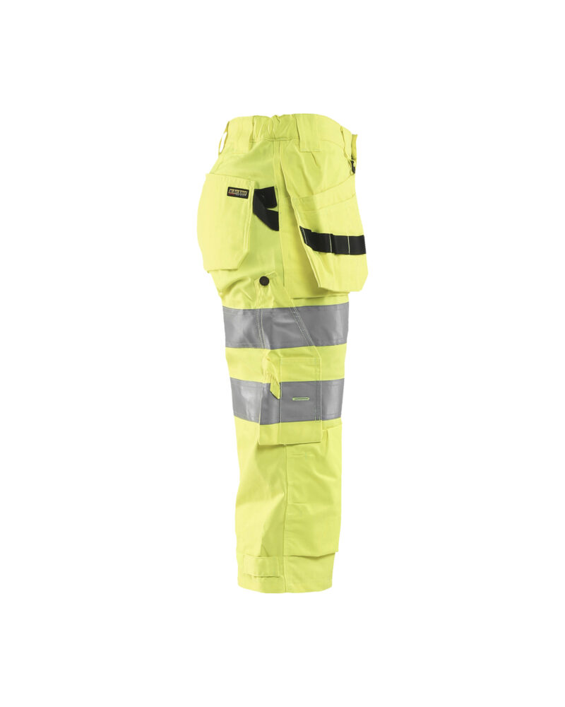 Blåkläder Dames High Vis piraatbroek met gereedschapszakken 7139 - zijkant